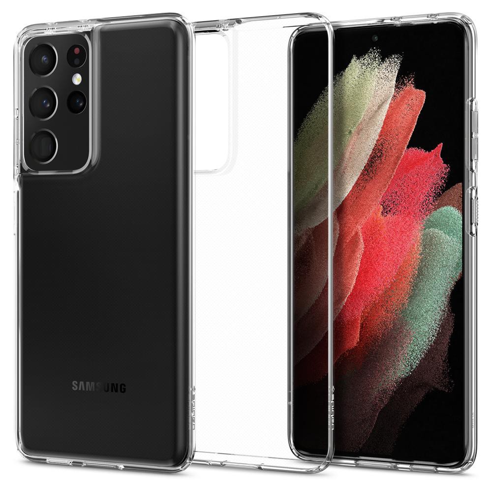 ốp lưng note 10 plus Ốp lưng chống sốc Spigen Liquid Crystal trong suốt cho Samsung Galaxy S21 | S21 Plus | S21 Ultra