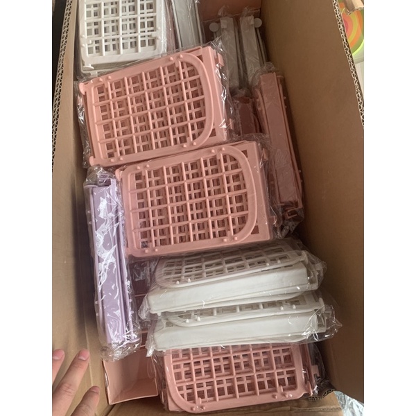 Kệ 2 tầng mini tiện lợi đa năng nhiều màu