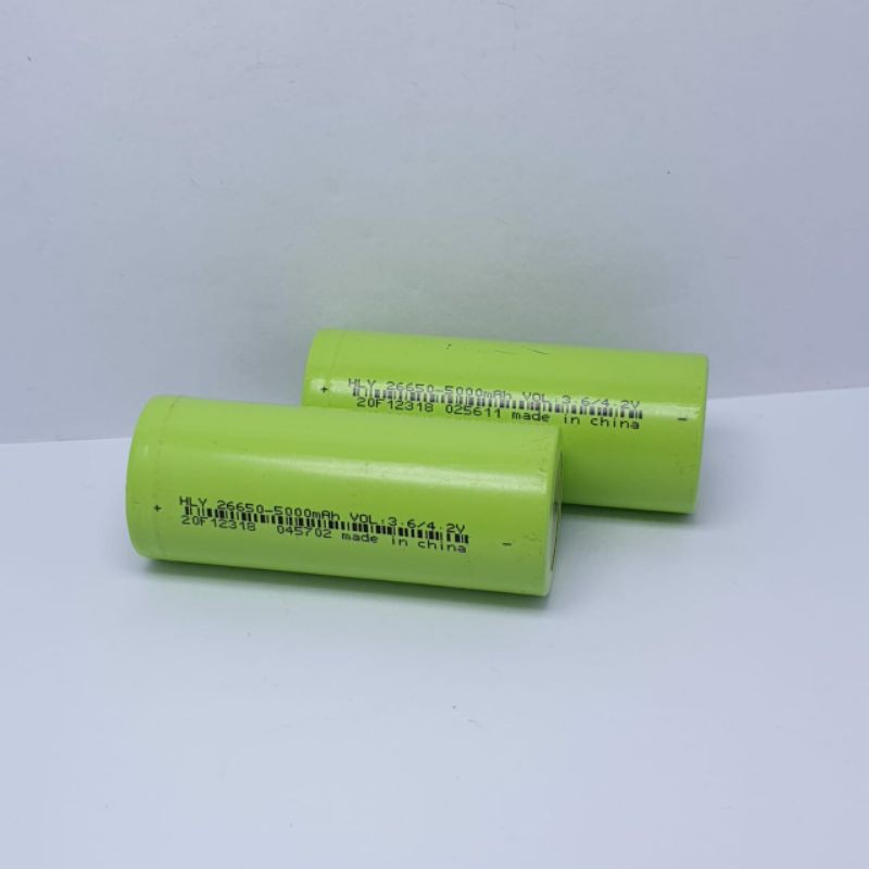 CELL PIN 26650 - 5000mah(5C) - 3.7v XẢ 25A Hãng ngẫu nhiên