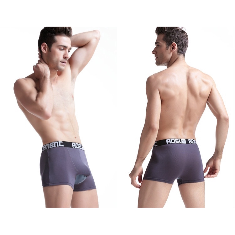 Quần lót boxer dáng rộng thoải mái gợi cảm cho nam