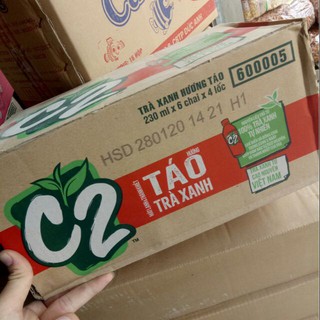 Trà xanh C2. (24 chai x 230ml)