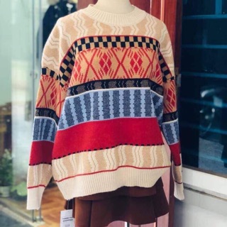 Áo len thổ cẩm