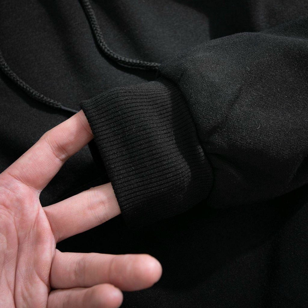 Áo Hoodie nam nữ unisex đôi cặp form rộng trơn trắng đen có mũ đẹp chất nỉ phong cách trẻ trung Hàn Quốc | BigBuy360 - bigbuy360.vn