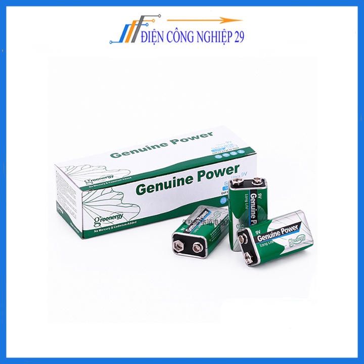 Pin vuông 9V Genuine Power chính hãng