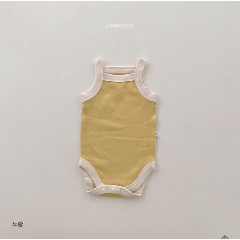 Body suit 2 dây trơn PEEKABOO 2022