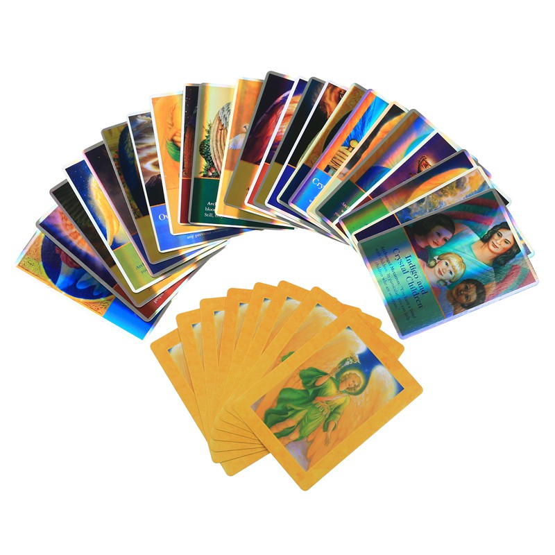 Bộ bài Tarot Archangel Oracle (Phiên bản Đặc Biệt) lá óng ánh