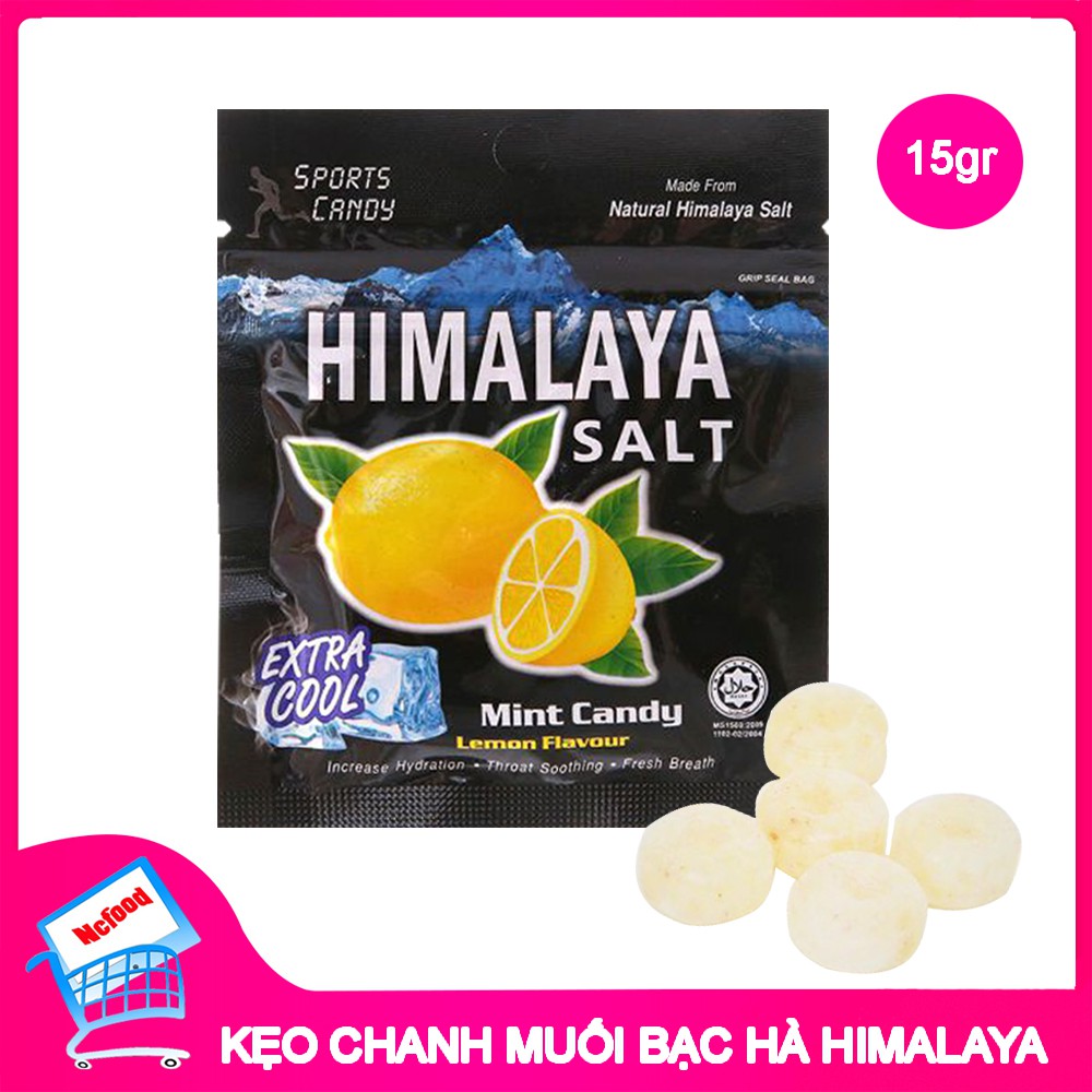 Kẹo Ngậm Chanh Muối Himalaya Gói 15gram