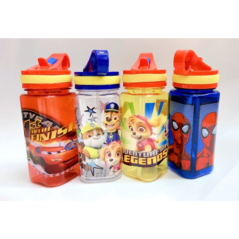 Bình nước Spiderman paw patrol Công chúa Frozen
