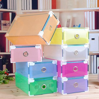 Combo 10 hộp đựng giầy có ngăn kéo khung cứng