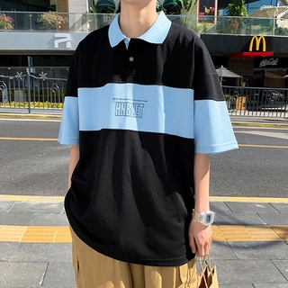 Áo Thun Polo Ngắn Tay Phong Cách Hàn Quốc Dành Cho Nam