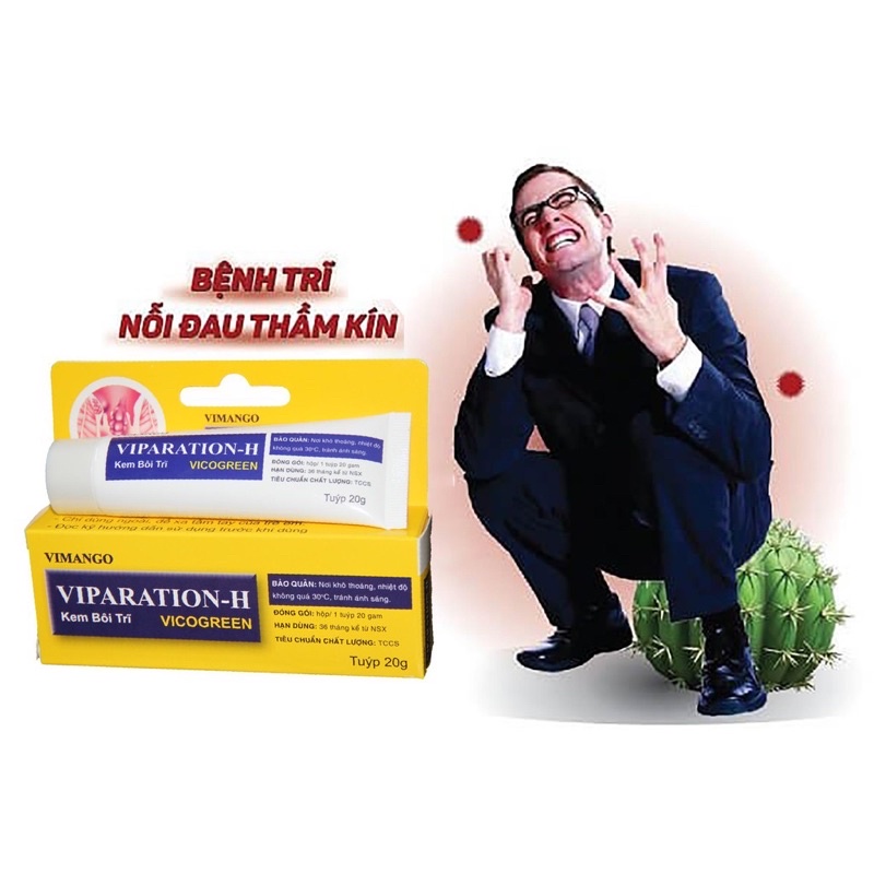 Kem Bôi Trĩ Viparation-H