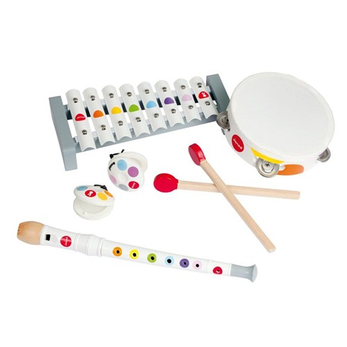 95% Đồ chơi Bộ nhạc cụ Janod Confetti Musical Set