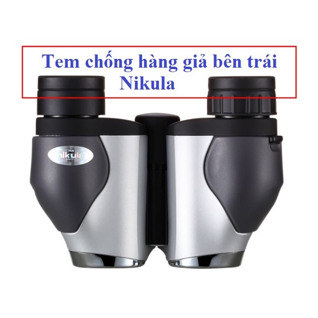 Ống nhòm Nhật 2 mắt Nikula 10x22 - 6.1 độ cao cấp, siêu nét, dùng đi du lịch, phượt, leo núi,...9