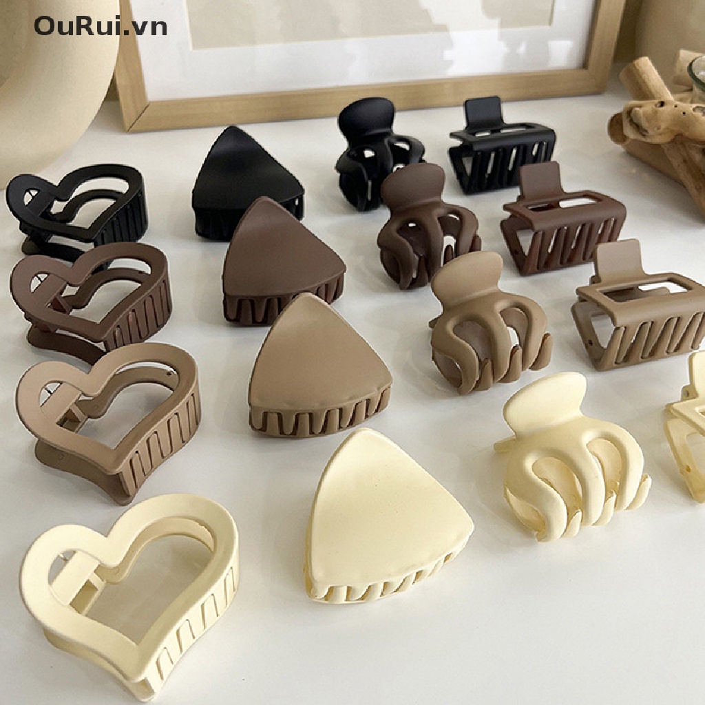 Kẹp Tóc Càng Cua Màu Sắc Ngọt Ngào Cho Nữ