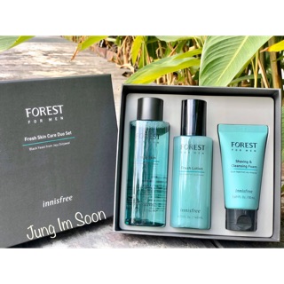 🤩Bộ Sản Phẩm Chăm Sóc Da Cơ Bản Cho Nam➖Innisfree Forest For Men Fresh Skin Care Duo Set