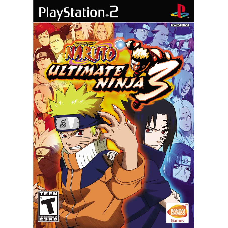 Mô Hình Đồ Chơi Nhân Vật Naruto Ninja 3 - Ps2