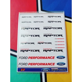 Hotwheels Hình Dán Trang Trí Xe Hơi Ford Ranger Raptor