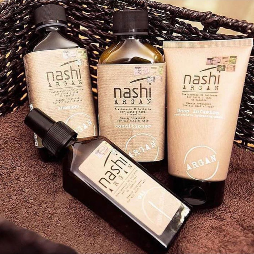 TINH DẦU DƯỠNG TÓC NASHI ARGAN 100ML