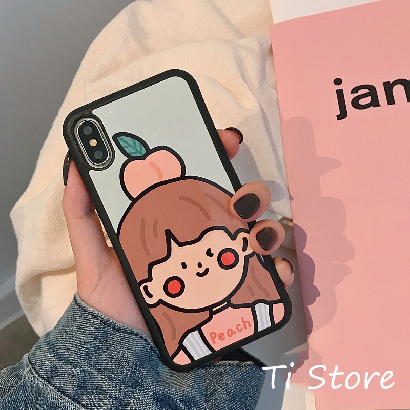 Ốp Lưng Girl Peach 2 iP [ TI STORE ]