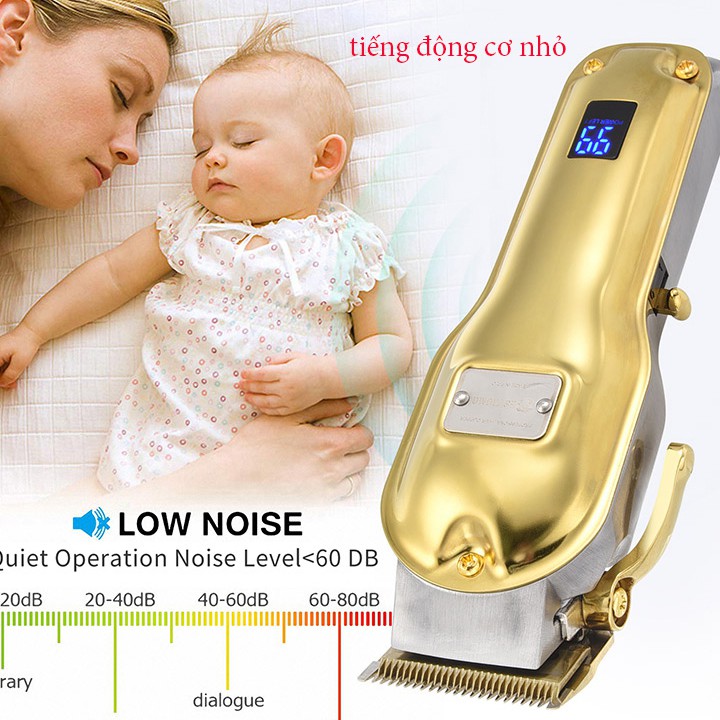 Tông đơ cắt tóc chuyên nghiệp Bestbomg BB65 sáng tạo 2020