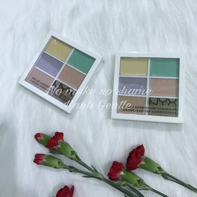 Bảng che khuyết điểm color correcting của Nyx