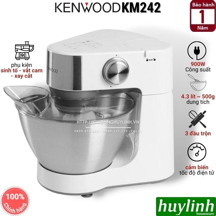 [Mã ELHAMS5 giảm 6% đơn 300K] Máy đánh trộn bột đa năng Kenwood KM242 Prospero - 4.3 lít - 900W