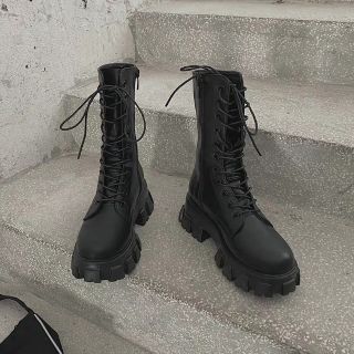 (Order) Boots ulzzang B10 đế răng cưa 5.5cm