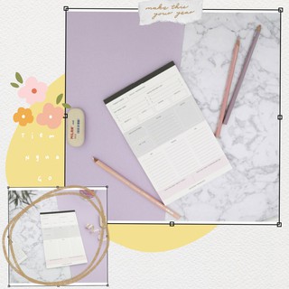 SET 60 GIẤY PLANNER MINIMAL - Tiệm Ngựa Gỗ