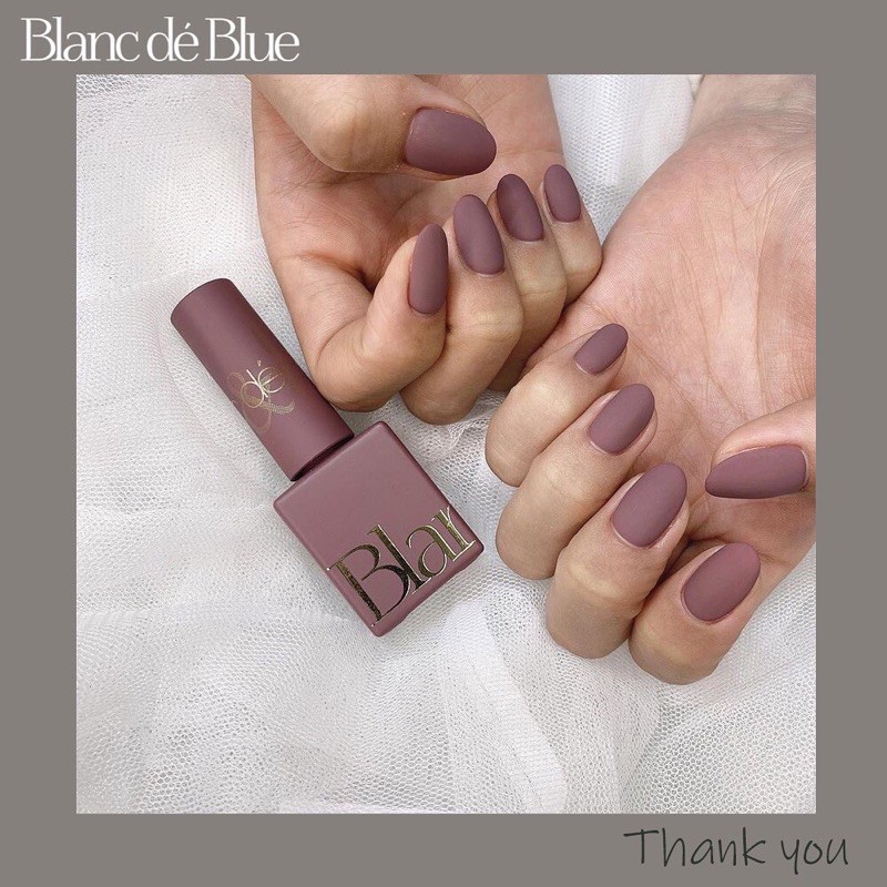Sơn gel Blanc dé blue chính hãng Hàn Quốc - Tách lẻ 01~12 - Blancnail