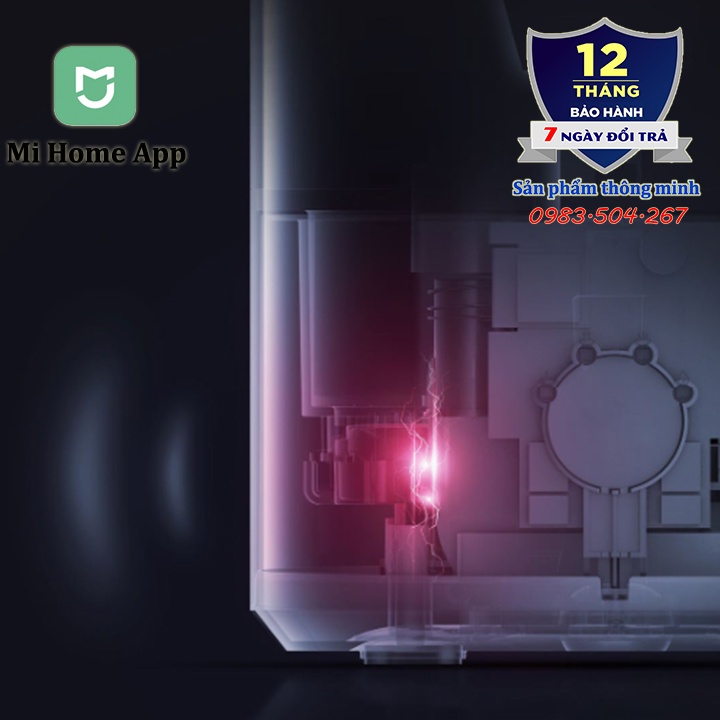 Máy phun sương tạo ẩm thông minh Mijia Smart Humidifier MJJSQ04DY - Ion kháng khuẩn - Kết nối App Mi Home - Dung tích 4L