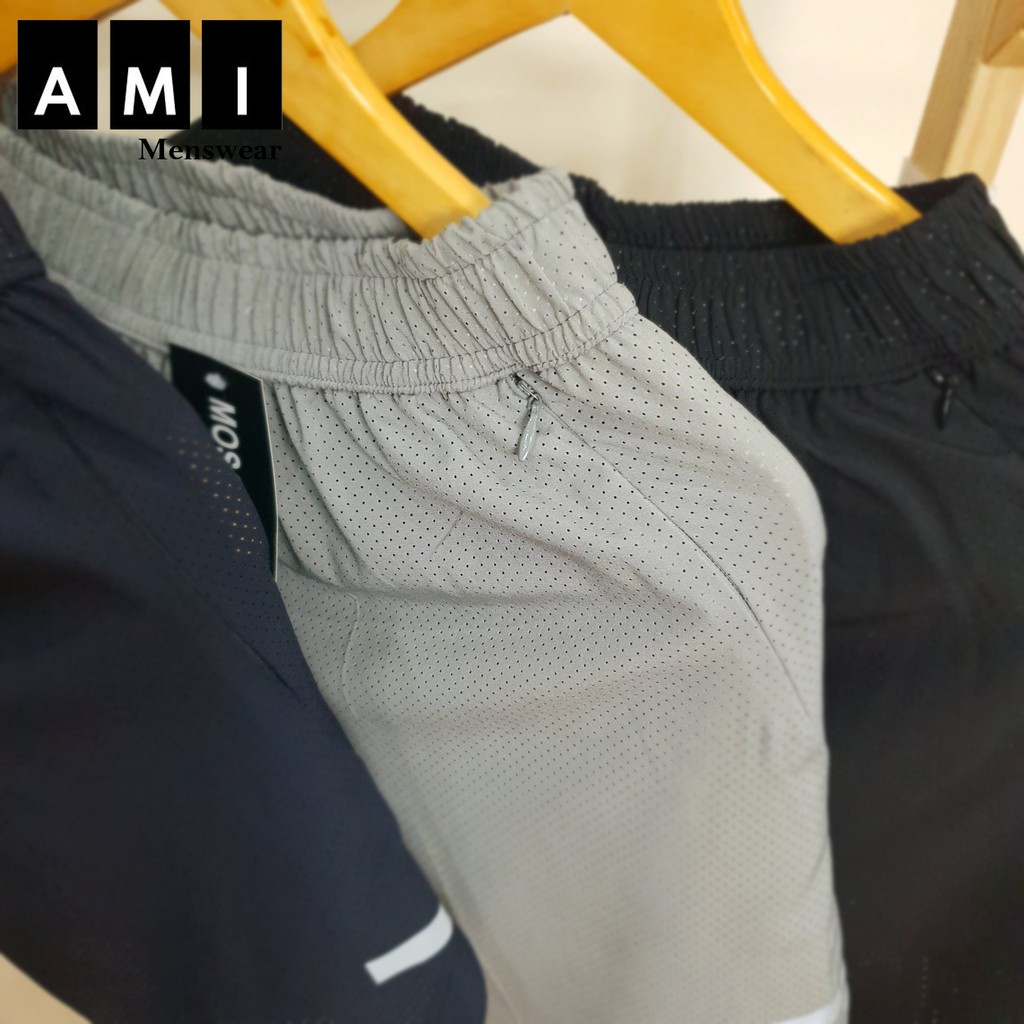 Quần Short Nam, Quần đùi thể thao nam dập lỗ Laze siêu thoáng mát  [Hàng xuất khẩu]LZ1 | BigBuy360 - bigbuy360.vn