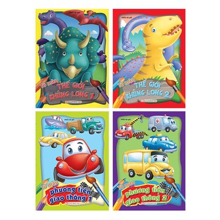 Tô Màu Thế Giới Khủng Long (Tập 1-2)
