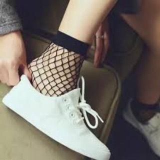 Tất lưới cổ ngắn