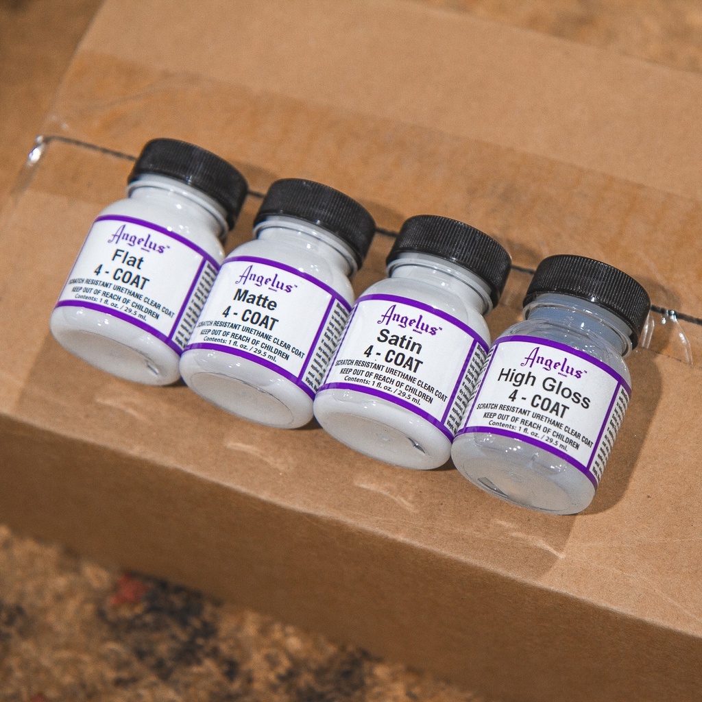 Dung dịch phủ bảo vệ màu cho da cao cấp Angelus Finisher 4 Coat Satin