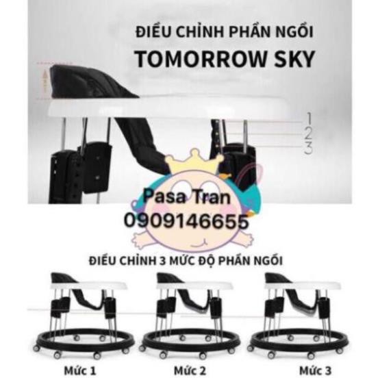 Xe tròn tập đi Tomorrow sky 7 nấc cao thấp HCM