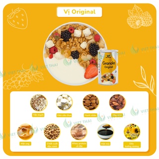 Ngũ cốc granola giảm cân ăn kiêng mix sữa chua sấy khô siêu ngon befresco - ảnh sản phẩm 8