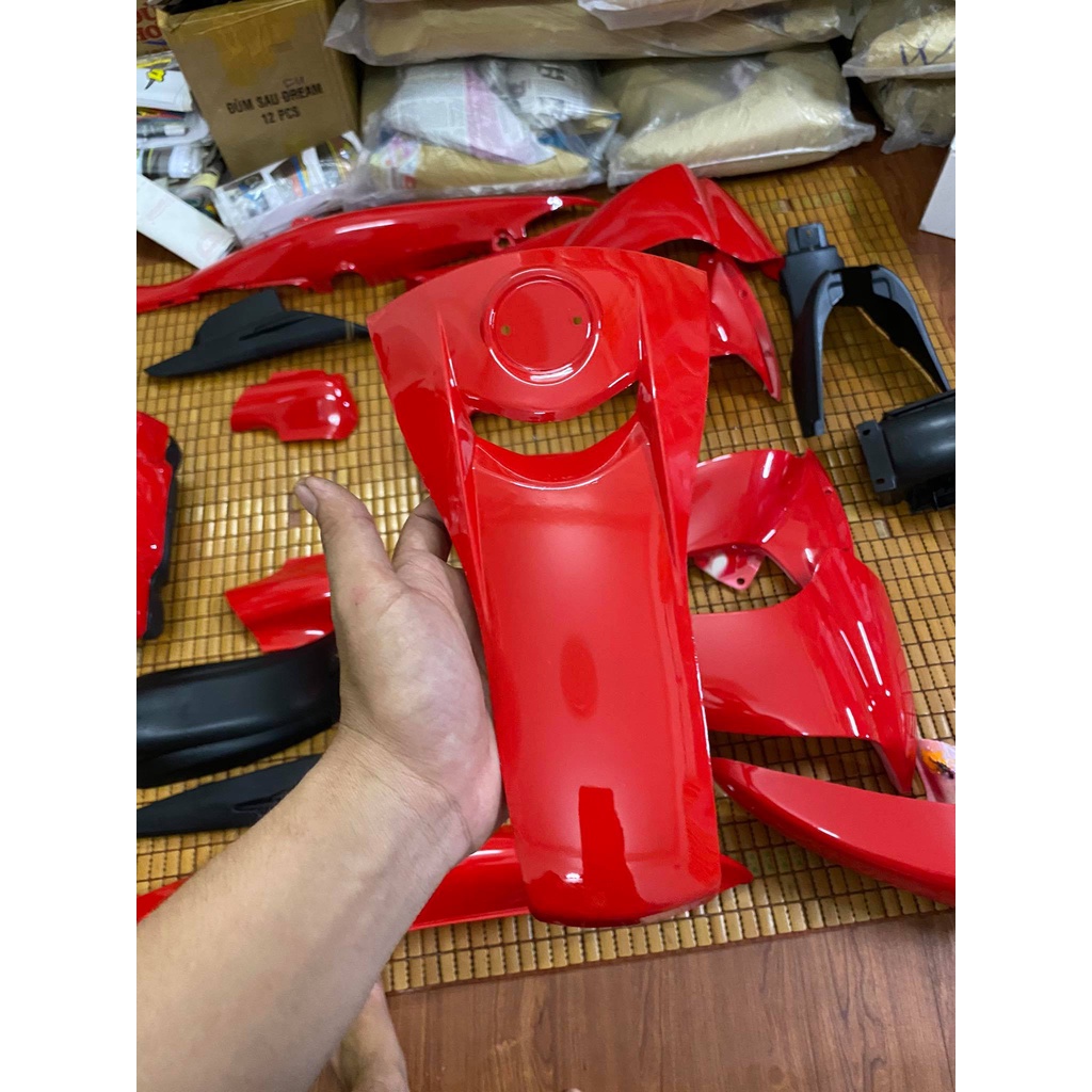 Dàn áo Jupiter V hàng Việt Nam loại 1 màu Đỏ