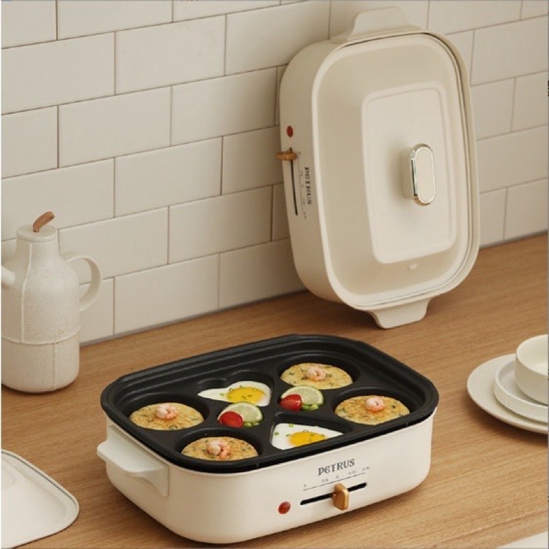 Nồi lẩu nướng đa năng Petrus 3 in 1🥰- HÀNG CÓ SẴN