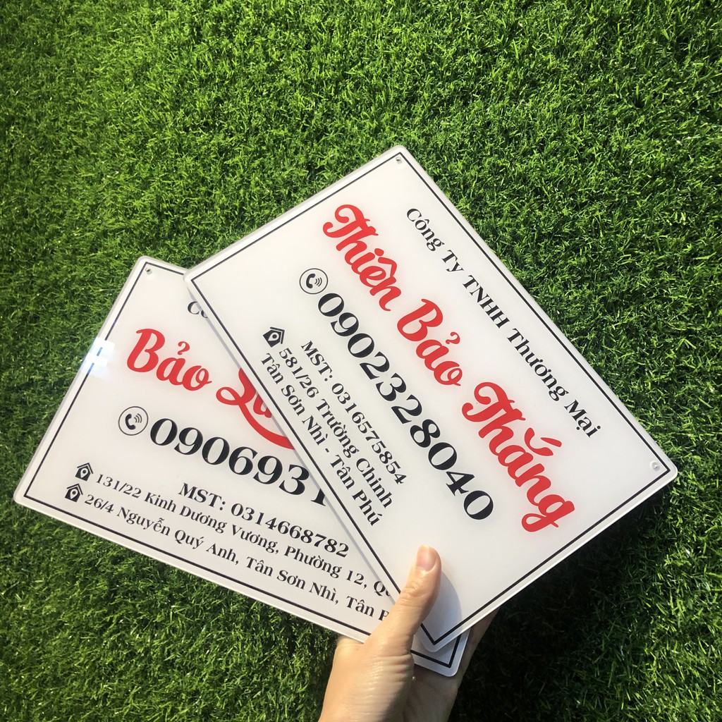 Bảng hiệu treo cửa hàng