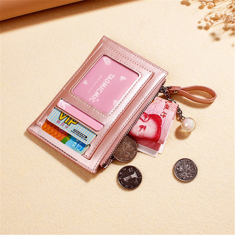 Ví cầm tay màu ánh bạc nhiều màu thời thượng đa năng cho nữ | BigBuy360 - bigbuy360.vn