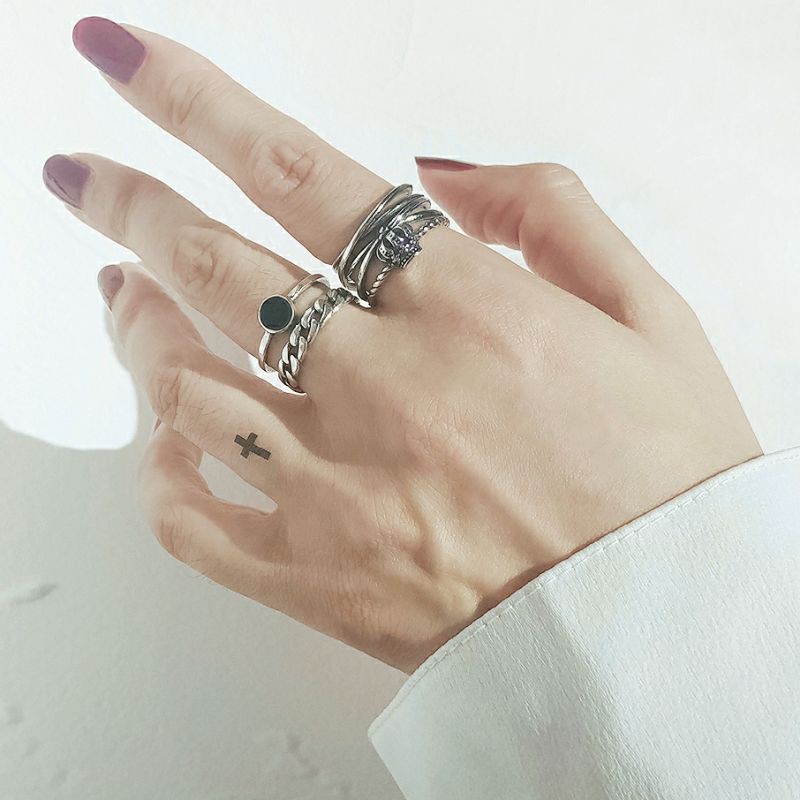 Nhẫn vương miện bản to