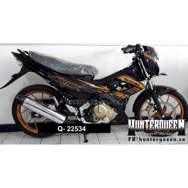 Tem rời xe Raider zin 2015 đen, tem cam  – Thay đổi chi tiết, màu sắc, chất liệu theo ý khách, làm được cho mọi dòng xe