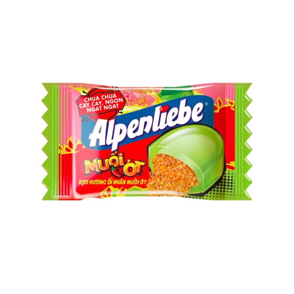 Kẹo Alpenliebe xoài nhân muối ớt gói 223gr - 77 viên