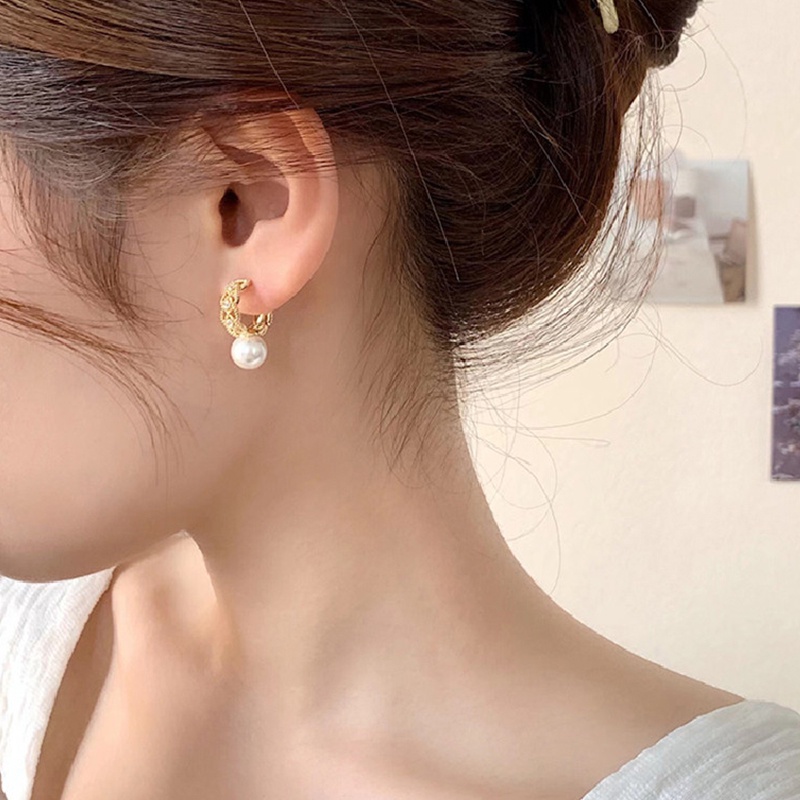 Bông Tai Mạ Bạc 925 Thiết Kế Sang Trọng Thời Trang