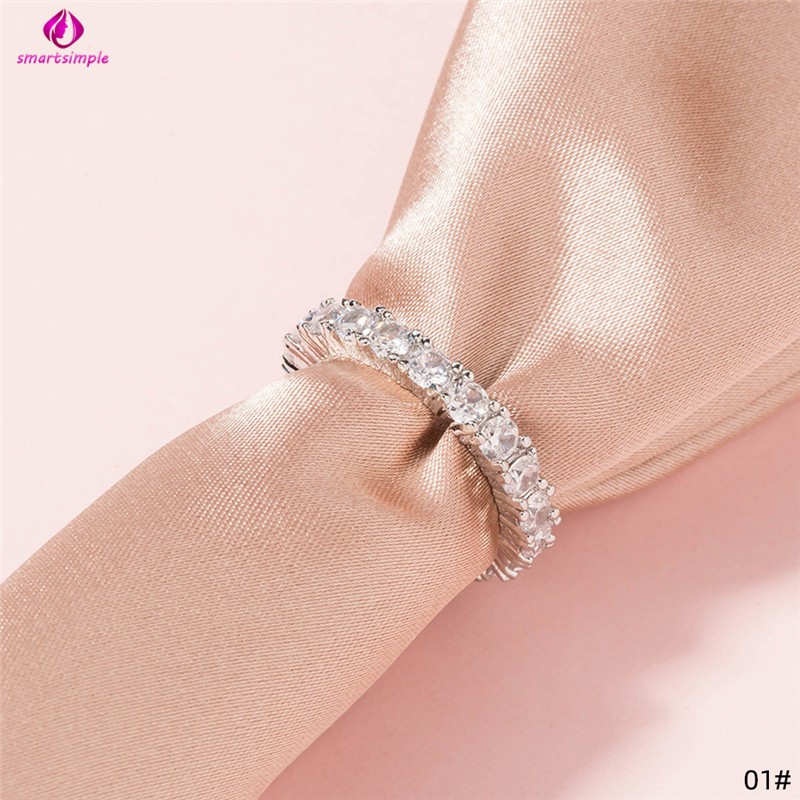 Nhẫn đính đá sang trọng thời trang cho nữ