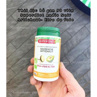 Hộp nhựa đựng Viên thải độc bổ gan 90v Hàng Nội Địa Pháp