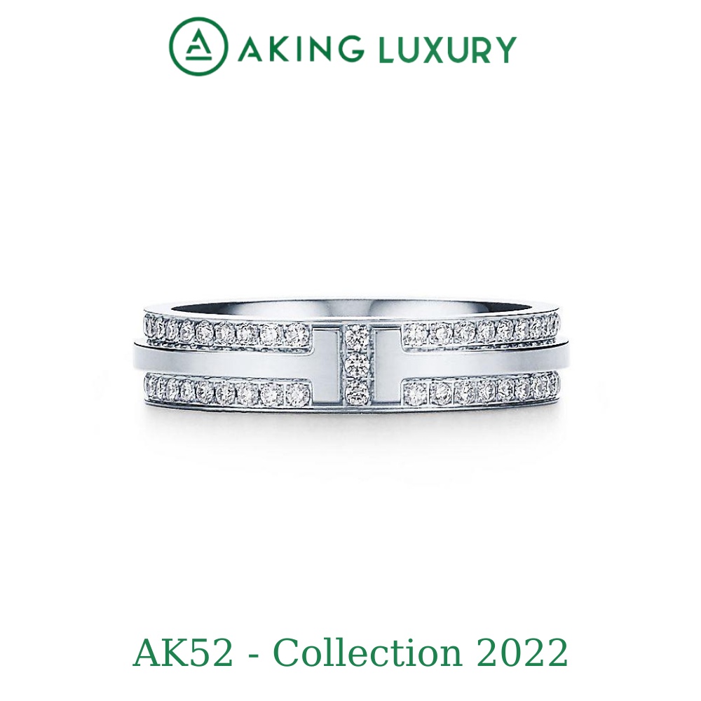 Nhẫn bạc cao cấp AK52  thể hiện sự quyến rũ. Nhẫn thiết kế mới nhất 2022