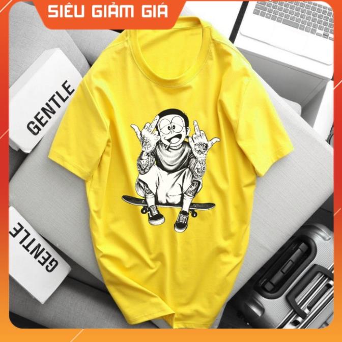 Áo thun nam nữ Oversize in hình Nobita Tee cao cấp, áo phông nam nữ ngắn tay unisex, Odin Clothing