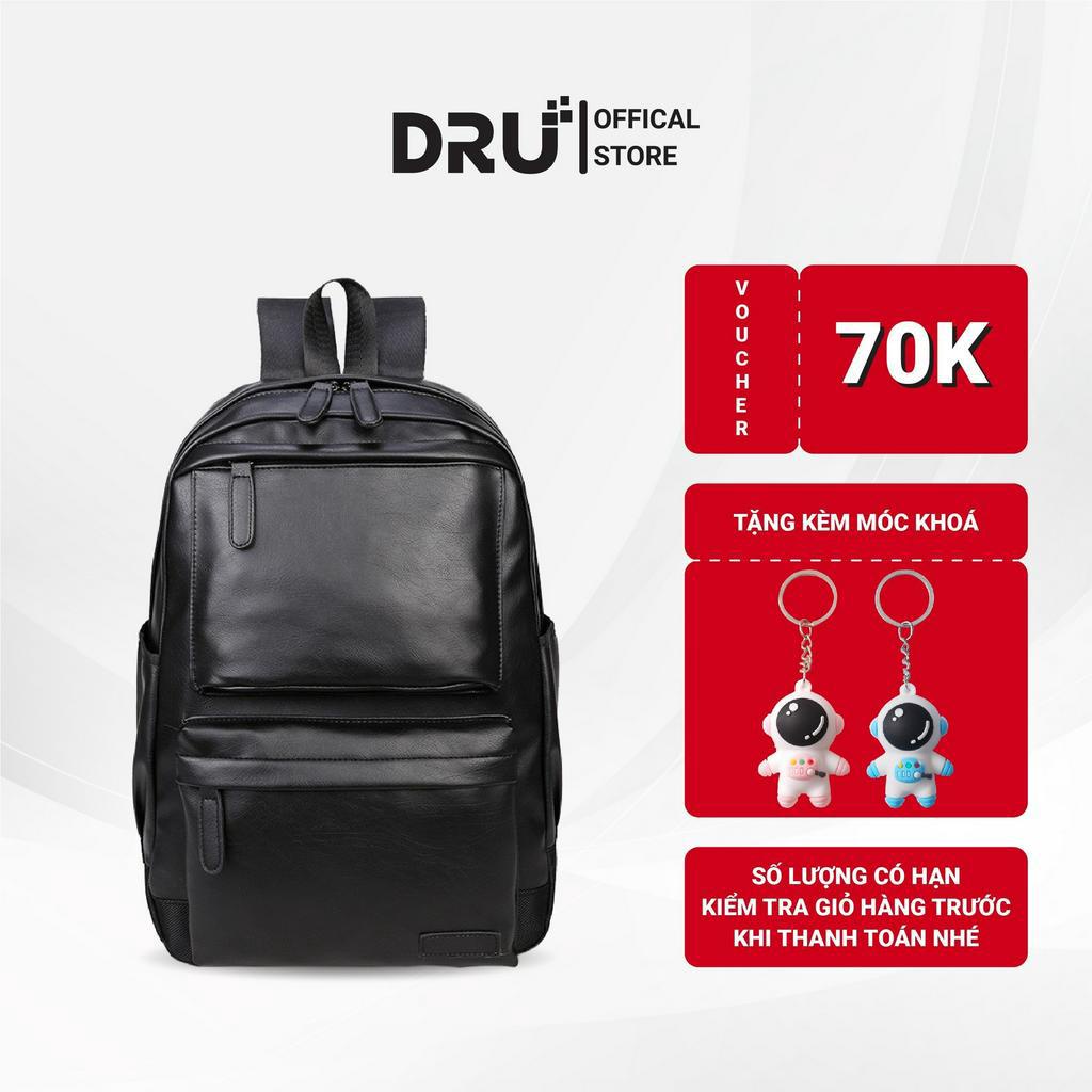 Ba Lô Da DRU Thời Trang Cho Nam Nữ -  DRU BL042