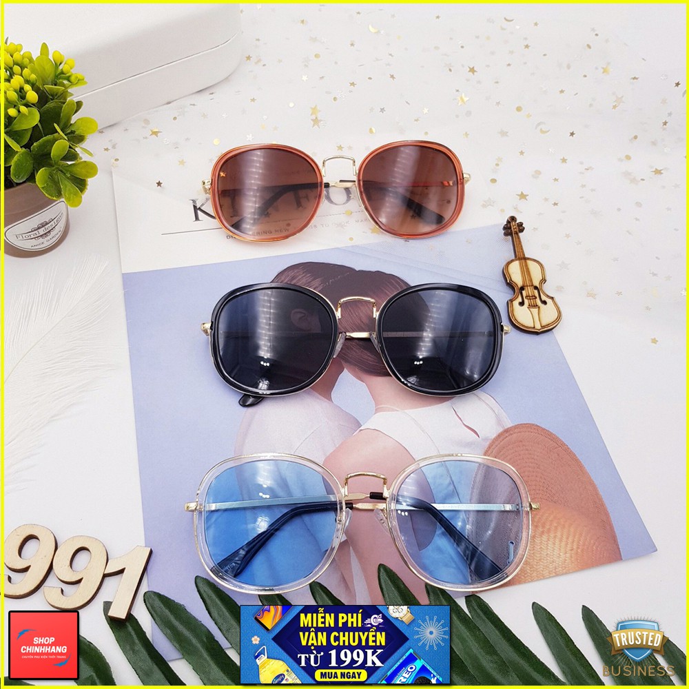 KÍNH MÁT NỮ DORI FORM TRÒN CAO CẤP 1189 SH991